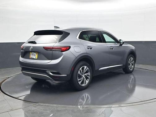 Satin Steel Metallic 2021 Buick Envision AWD Essence