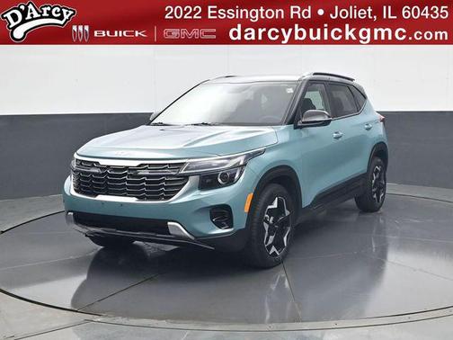 Pluton Blue/Black Roof 2025 Kia Seltos S