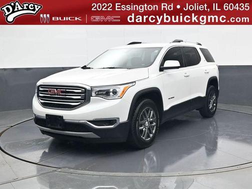 White Frost Tricoat 2017 GMC Acadia SLT-1