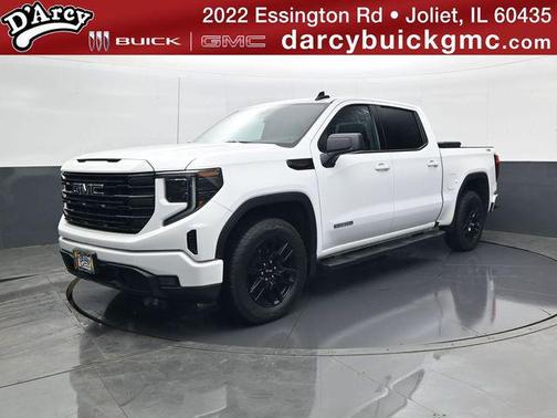 Summit White 2024 GMC Sierra 1500 Elevation