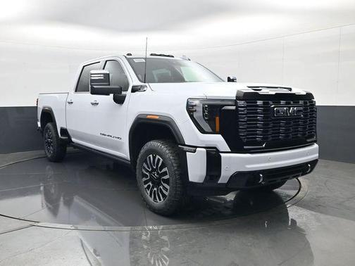 Glacier White Tricoat 2026 GMC Sierra 2500 Denali Ultimate
