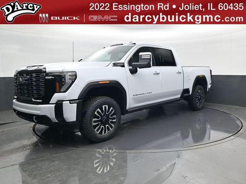 Glacier White Tricoat 2026 GMC Sierra 2500 Denali Ultimate