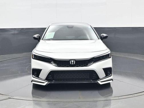Platinum White Pearl 2024 Honda Civic Sport Touring