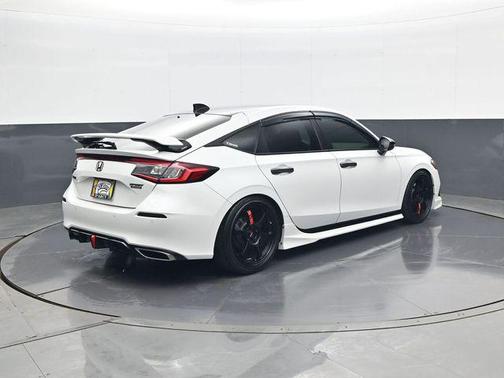 Platinum White Pearl 2024 Honda Civic Sport Touring