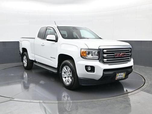 Summit White 2018 GMC Canyon SLE