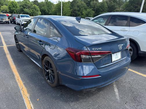 Blue Lagoon Pearl 2025 Honda Civic