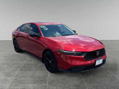 Radiant Red Metallic 2025 Honda Accord