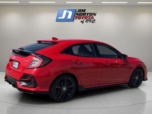Molten Lava Pearl 2021 Honda Civic Sport