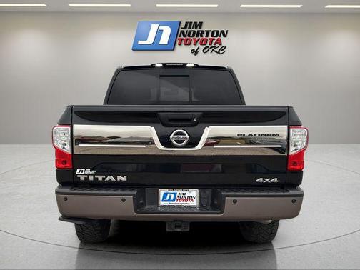 Magnetic Black Metallic 2019 Nissan Titan Platinum Reserve