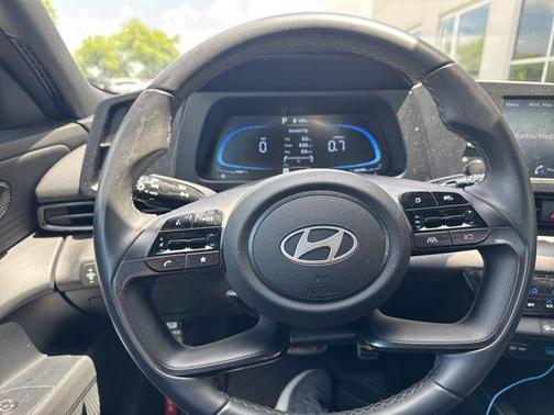 Ecotronic Gray 2025 Hyundai ELANTRA Sport