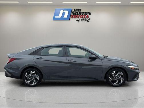 Ecotronic Gray 2025 Hyundai ELANTRA Sport