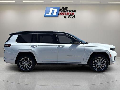 Bright White Clearcoat 2023 Jeep Grand Cherokee L Summit