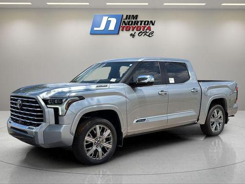 Celestial Silver 2026 Toyota Tundra Hybrid Capstone