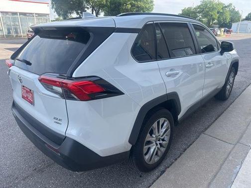 White 2025 Toyota RAV4 XLE Premium