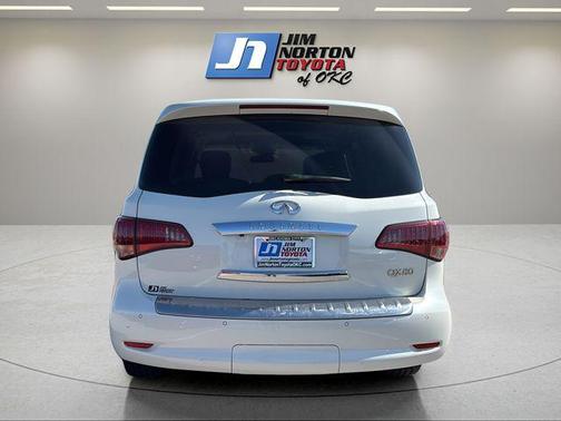 Majestic White 2017 INFINITI QX80 Base