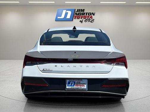 Serenity White 2025 Hyundai ELANTRA SEL