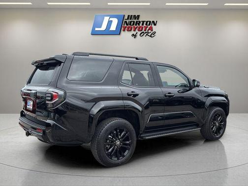Black 2025 Toyota 4Runner Hybrid Platinum