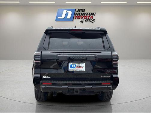 Black 2025 Toyota 4Runner Hybrid Platinum