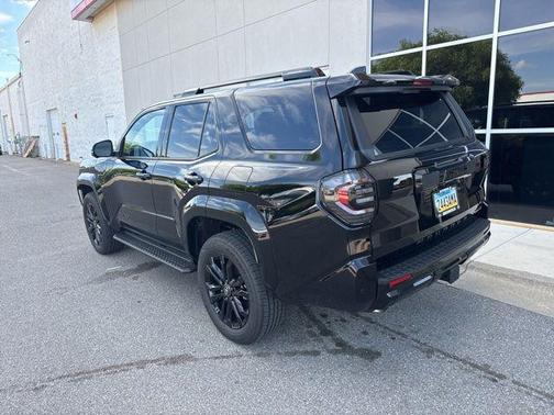 Black 2025 Toyota 4Runner Hybrid Platinum