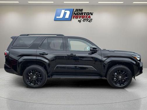 Black 2025 Toyota 4Runner Hybrid Platinum
