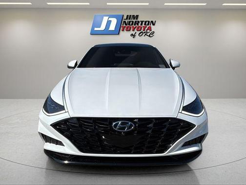 Quartz White 2021 Hyundai SONATA Limited