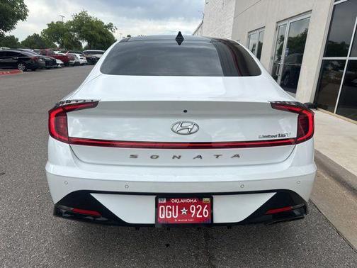 Quartz White 2021 Hyundai SONATA Limited