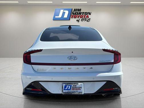 Quartz White 2021 Hyundai SONATA Limited