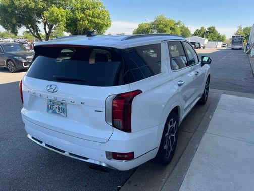 Hyper White 2022 Hyundai PALISADE Calligraphy