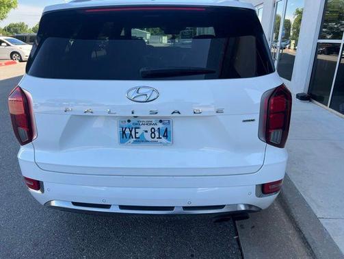 Hyper White 2022 Hyundai PALISADE Calligraphy