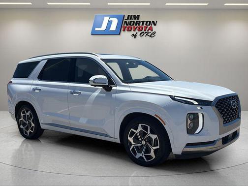 Hyper White 2022 Hyundai PALISADE Calligraphy