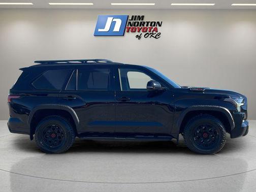 Midnight Black Metallic 2025 Toyota Sequoia TRD Pro