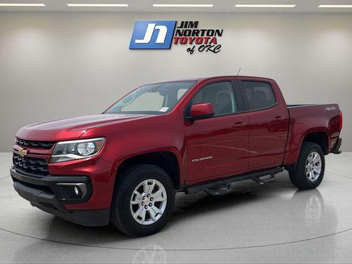 Cherry Red Tintcoat 2021 Chevrolet Colorado LT