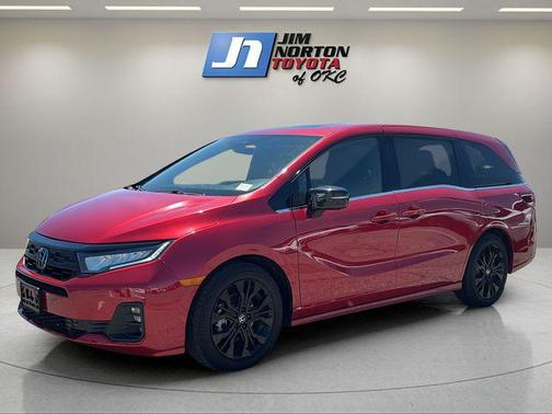 Radiant Red Metallic II 2025 Honda Odyssey Sport-L