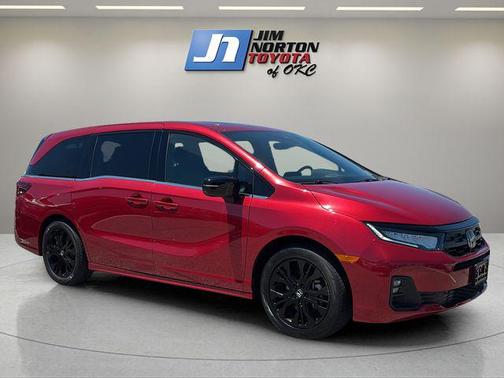 Radiant Red Metallic II 2025 Honda Odyssey Sport-L