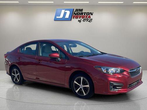 Crimson Red Pearl 2019 Subaru Impreza 2.0i Premium