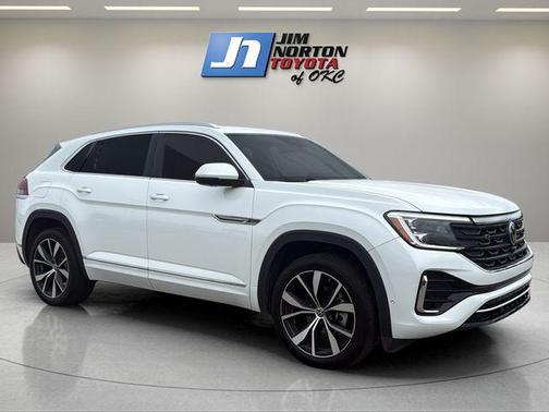 Opal White 2024 Volkswagen Atlas Cross Sport 2.0T SEL Premium