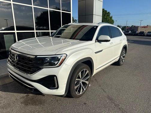 Opal White 2024 Volkswagen Atlas Cross Sport 2.0T SEL Premium