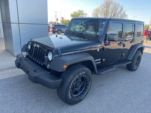 Black Clearcoat 2018 Jeep Wrangler JK Unlimited Sport