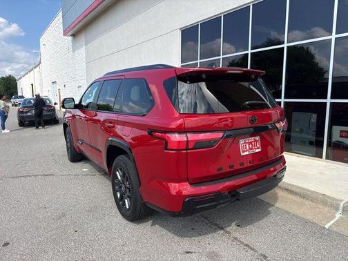 Supersonic Red 2024 Toyota Sequoia Platinum