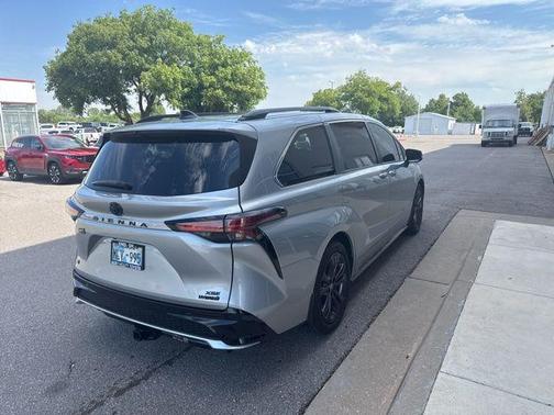 Celestial Silver Metallic 2023 Toyota Sienna XSE 7 Passenger