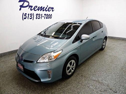 Green 2013 Toyota Prius Four