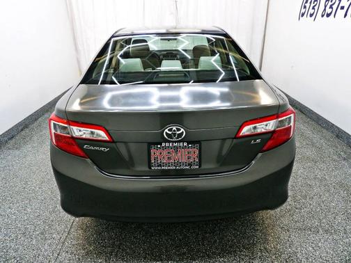 Green 2014 Toyota Camry LE