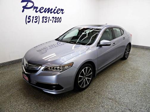 Gray 2015 Acura TLX V6 Tech