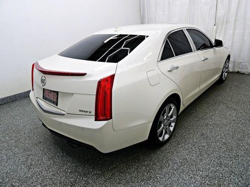 White 2014 Cadillac ATS 2.0L Turbo Luxury