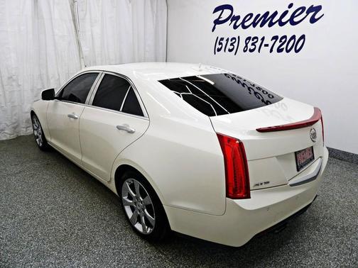 White 2014 Cadillac ATS 2.0L Turbo Luxury