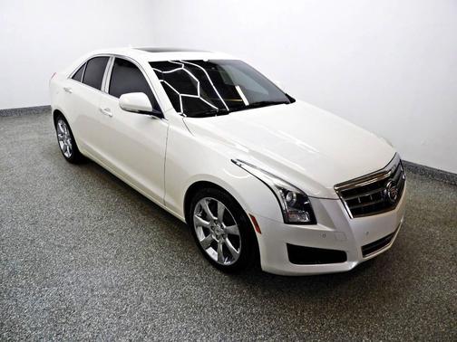 White 2014 Cadillac ATS 2.0L Turbo Luxury
