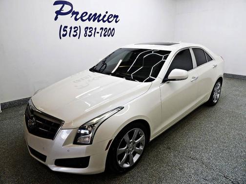 White 2014 Cadillac ATS 2.0L Turbo Luxury
