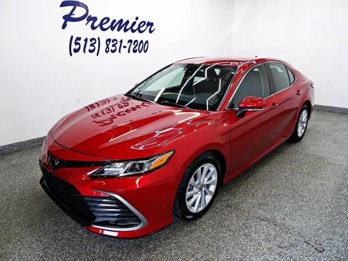 Red 2023 Toyota Camry LE
