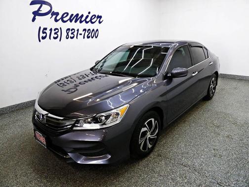 Gray 2016 Honda Accord LX 4dr Sedan CVT