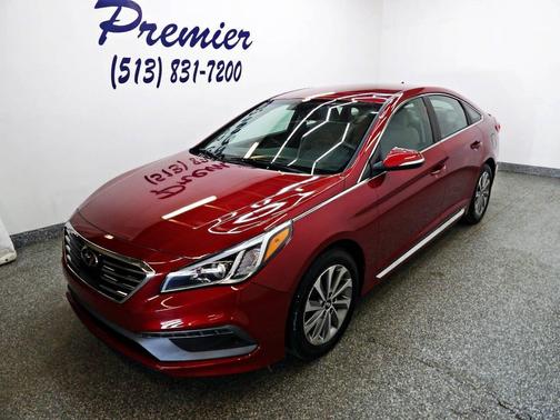 Red 2016 Hyundai SONATA Sport